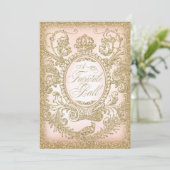 Fairytale Ball Prom Kaart (Staand voorkant)