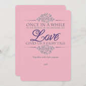 Fairytale bruiloft (Voorkant / Achterkant)