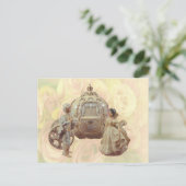 Fairytale bruiloft briefkaart (Staand voorkant)