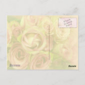 Fairytale bruiloft briefkaart (Achterkant)