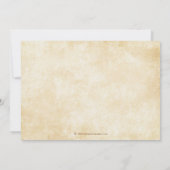 Fairytale bruiloft Sparen de Datum Save The Date (Achterkant)