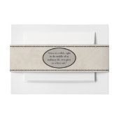 Fairytale bruiloft uitnodigingen wikkel (Voorkant Voorbeeld)