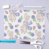 Fairytale Bunny Rabbit met Florals Pattern Tissuepapier (Craft)