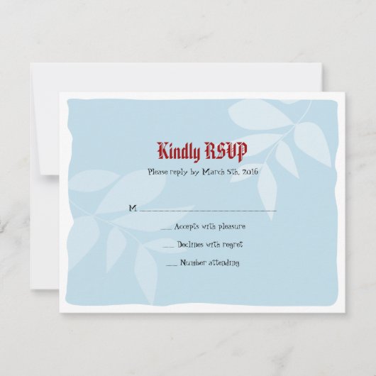 Fairytale Castle Bat Mitzvah Invitation Reply Kaar Kaart (Voorkant)