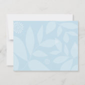 Fairytale Castle Bat Mitzvah Invitation Reply Kaar Kaart (Achterkant)