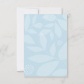 Fairytale Castle Bat Mitzvah Party Kaart (Achterkant)