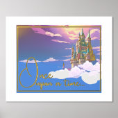 Fairytale Castle Folie Afdrukken (Voorkant)