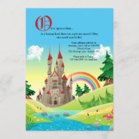 Fairytale Castle Invitation