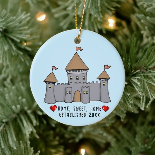 Fairytale Castle Keramisch Ornament (Boom)