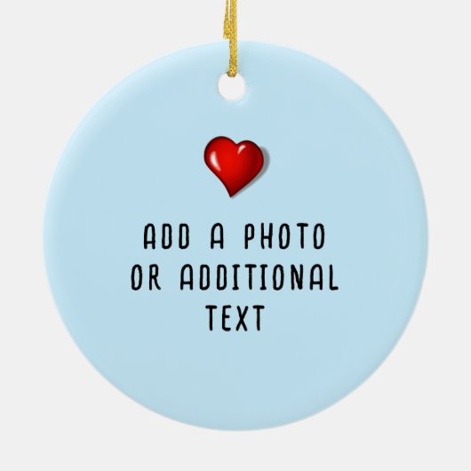 Fairytale Castle Keramisch Ornament (Achterkant)