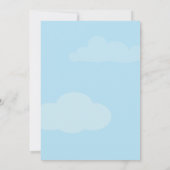 Fairytale Castle Knight 5x7 Baby shower Uitnodigin Kaart (Achterkant)