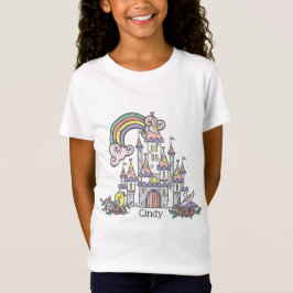Fairytale Castle Princess Eigen naam T-shirt