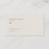 Fairytale Castle Purple Blue Floral Mountain Visitekaartje (Achterkant)