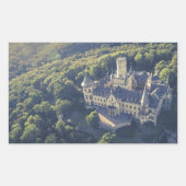 Fairytale Castle Rechthoekige Sticker (Voorkant)