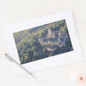Fairytale Castle Rechthoekige Sticker (Envelop)