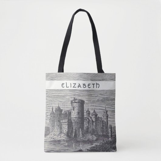 Fairytale Castle | Rouen France Chateau Tote Bag (Voorkant)