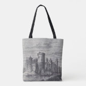 Fairytale Castle | Rouen France Chateau Tote Bag (Achterkant)