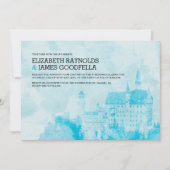 Fairytale Castle Wedding Invitations Kaart (Voorkant)