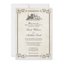 Fairytale Castle Wedding Invitations