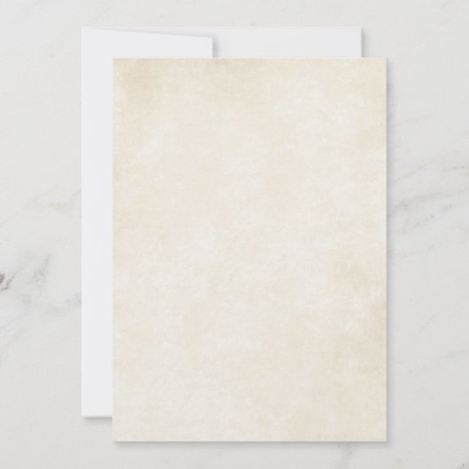 Fairytale Castle Wedding Invitations Kaart (Achterkant)