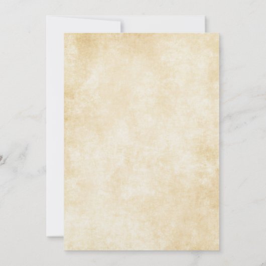 Fairytale Castle Wedding Invitations Kaart (Achterkant)