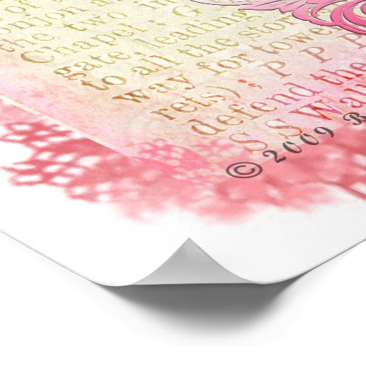 Fairytale Castle Whimsical & Elegant Print (Hoek)