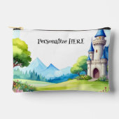 Fairytale Castle Zippered Pouch Accessory Bag Etui (Voorkant)