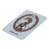 Fairytale "Cinderella" Fantasy Art Magnet #2 Magneet (Linkerzijde)