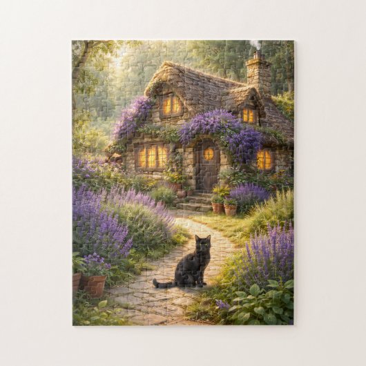 Fairytale Cottage Legpuzzel (Verticaal)