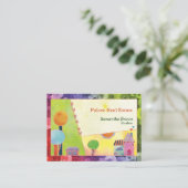 Fairytale dorps Real Estate Realtor Visitekaartje (Staand voorkant)