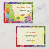 Fairytale dorps Real Estate Realtor Visitekaartje (Voorkant / Achterkant)