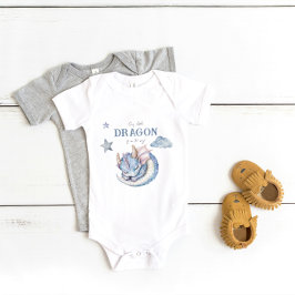 Fairytale Dreamy Dragon Baby shower Romper