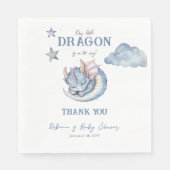 Fairytale Dreamy Dragon Baby shower Servet (Voorkant)