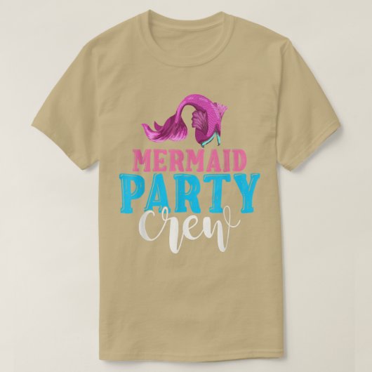Fairytale Fantasy Creature Mermaid Party Cremmerm T-shirt (Design voorkant)
