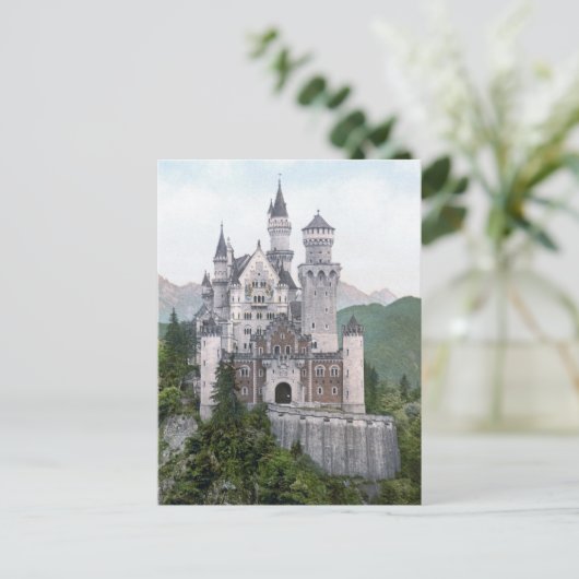 Fairytale German Castle Briefkaart (Staand voorkant)