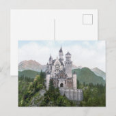 Fairytale German Castle Briefkaart (Voorkant / Achterkant)