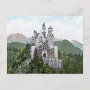 Fairytale German Castle Briefkaart