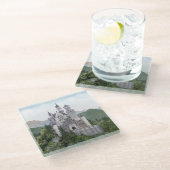 Fairytale German Castle Glazen Onderzetter (Schuin)