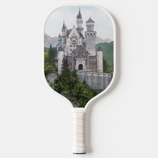 Fairytale German Castle Pickleball Paddle (Voorkant)