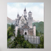 Fairytale German Castle Poster (Voorkant)
