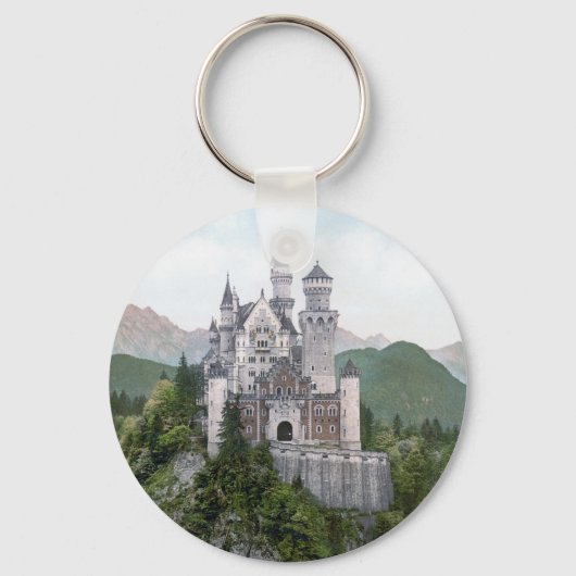 Fairytale German Castle Sleutelhanger (Voorkant)