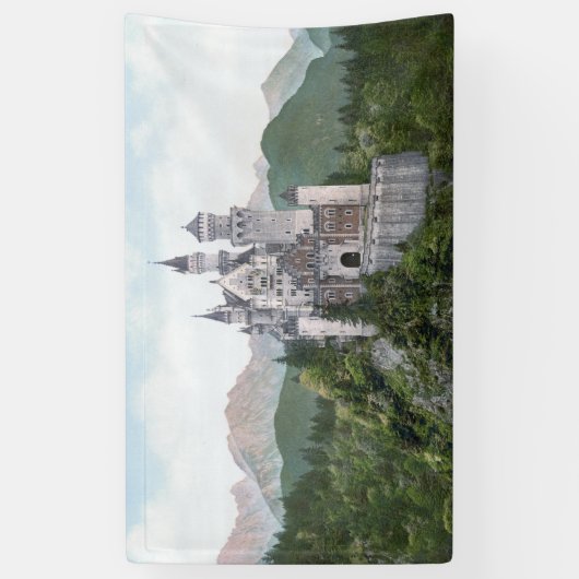 Fairytale German Castle Spandoek (Verticaal)