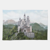 Fairytale German Castle Theedoek (Horizontaal)