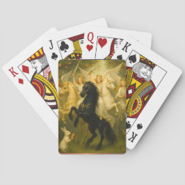 Fairytale Horses and Angel Classic Playing Cards Pokerkaarten