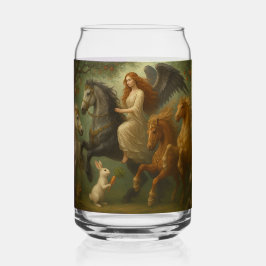Fairytale Horses and Angel Drinkware Set Blikvorm Glas