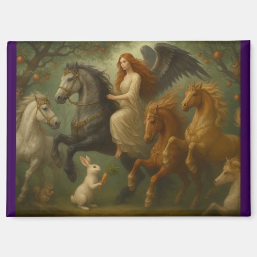 Fairytale Horses and Angel Magnet (Voorkant)