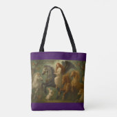 Fairytale Horses and Angel Tote Tote Bag (Achterkant)
