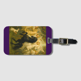 "FairyTale Horses and Angels Luggage Tag Bagagelabel