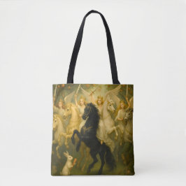 FairyTale Horses and Ethereal Guardian AngelsTote Tote Bag