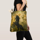 FairyTale Horses and Ethereal Guardian AngelsTote Tote Bag (Dichtbij)